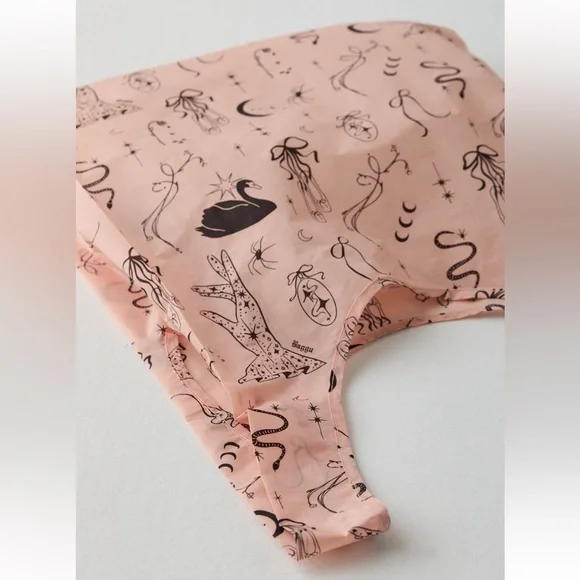 BAGGU Packable Reusable Bag- Ballet Icons - Picture 3 of 5